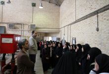  گزارش تصویری بازدید دانش آموزان سال چهارم دوره دوم دبیرستان، از دانشگاه صنعتی شاهرود 